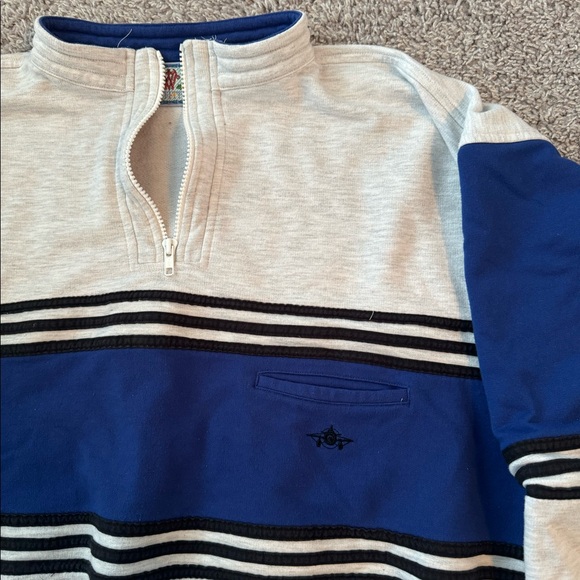 1/4 Zip Crewneck - Picture 2 of 3